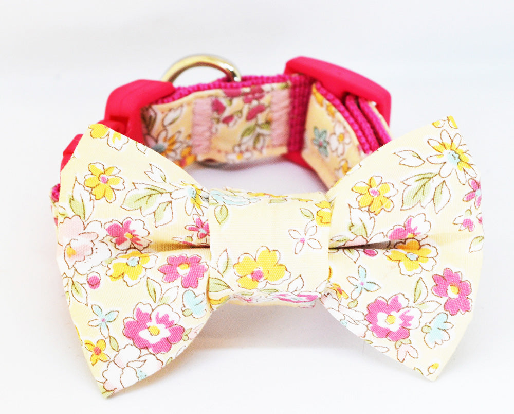 Vintage Floral Bow