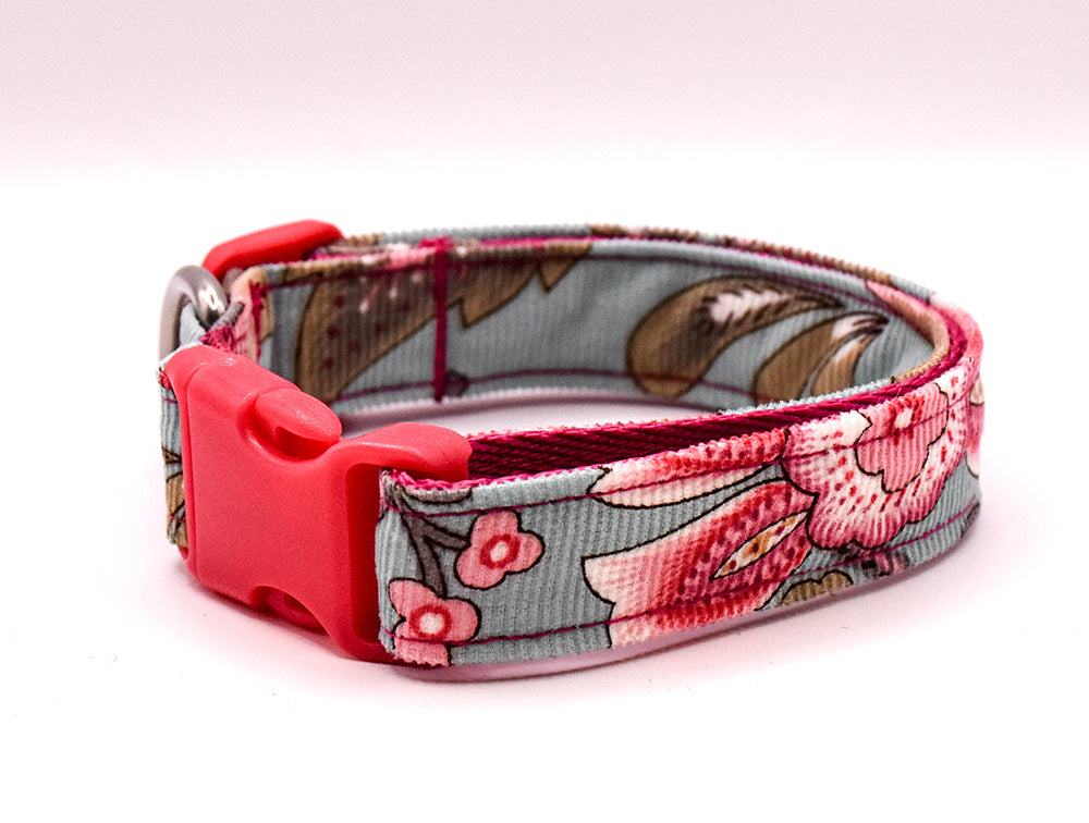 Teal Floral Collar