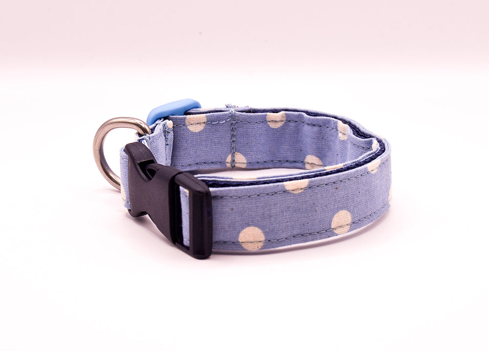 Light Blue Spot Collar