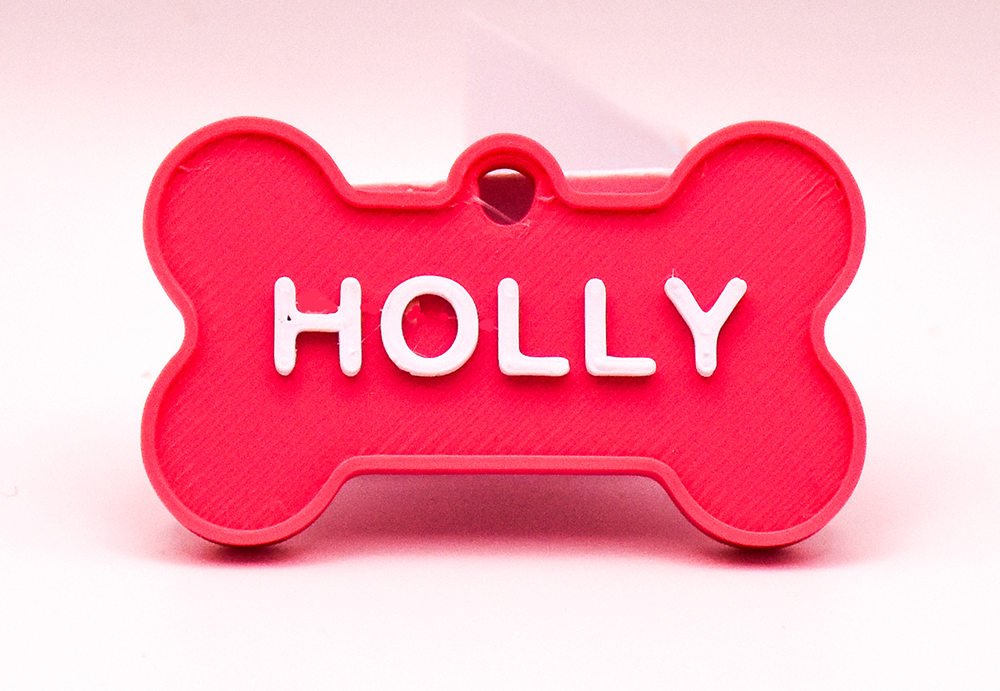 » Say My Name - Custom Bone Shaped Name Tag (100% off)