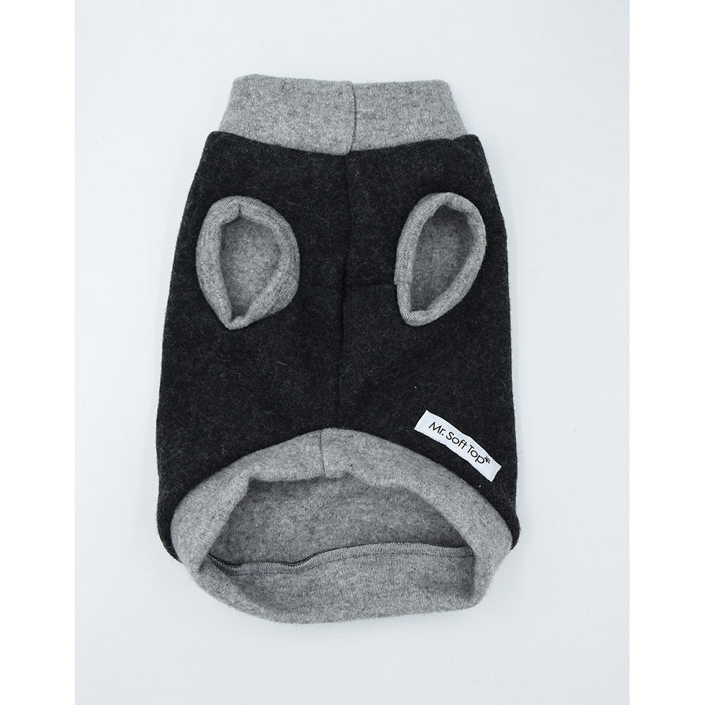 Charcoal Winter Weight Merino Weekend Sweater