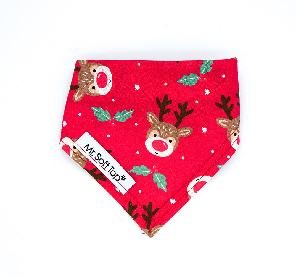 Frestive Reindeer Christmas Bandana