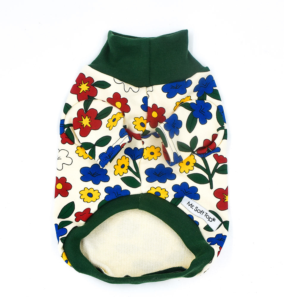 Daisy Daze Cotton Weekend Dog Sweater