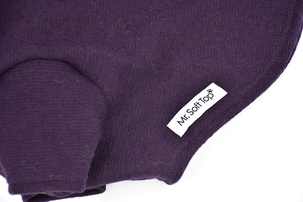 Blackcurrent Pure Wool Dog Tee