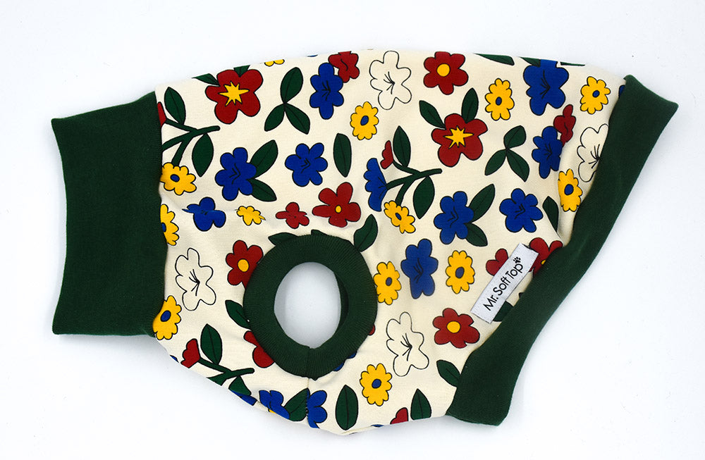 Daisy Daze Cotton Weekend Dog Sweater