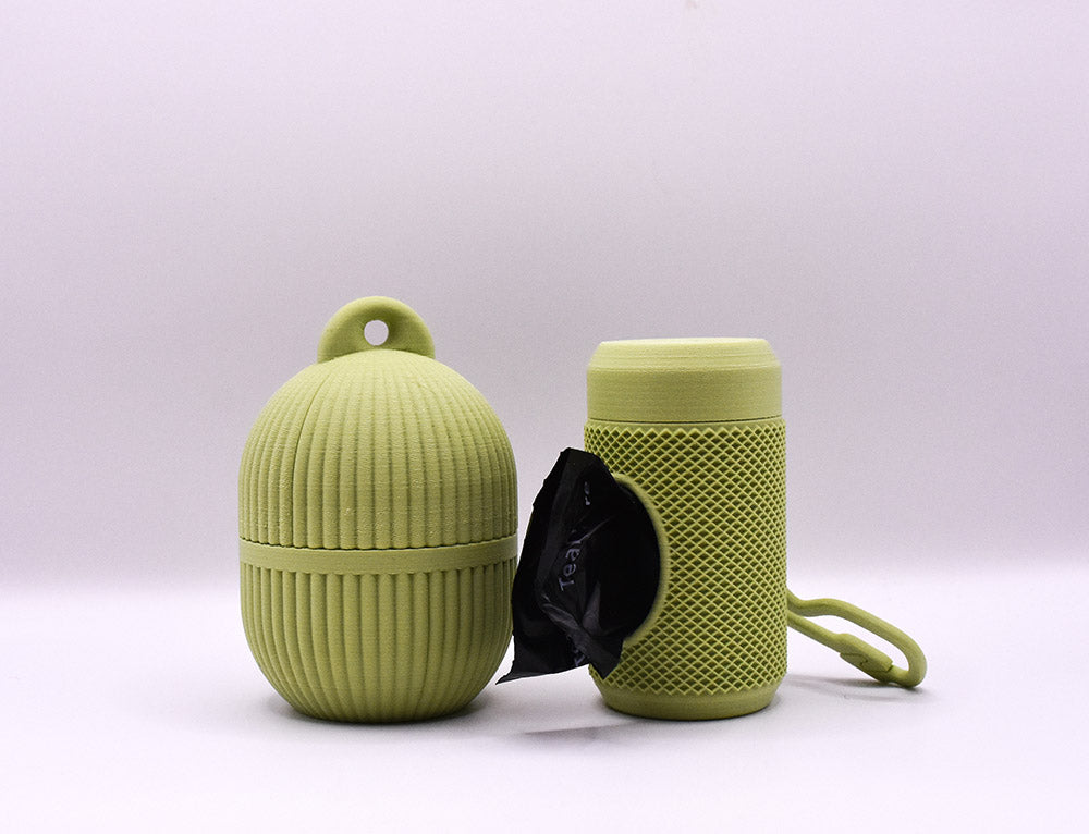 The Walkies Duo - Poop Bag Holder and Treat Container set