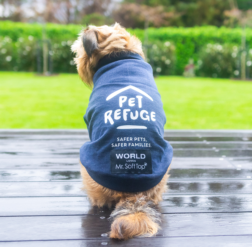WORLD Loves Mr Soft Top x Pet Refuge Navy Weekend Sweater