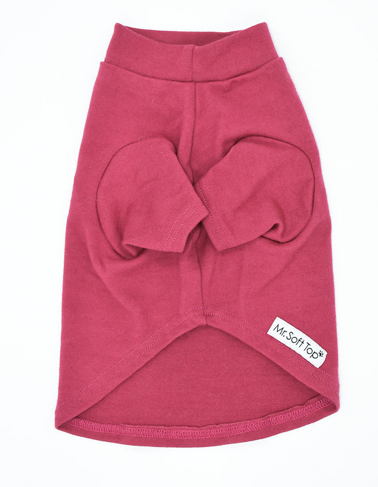 Rose Pink Winter Weight Merino Tee