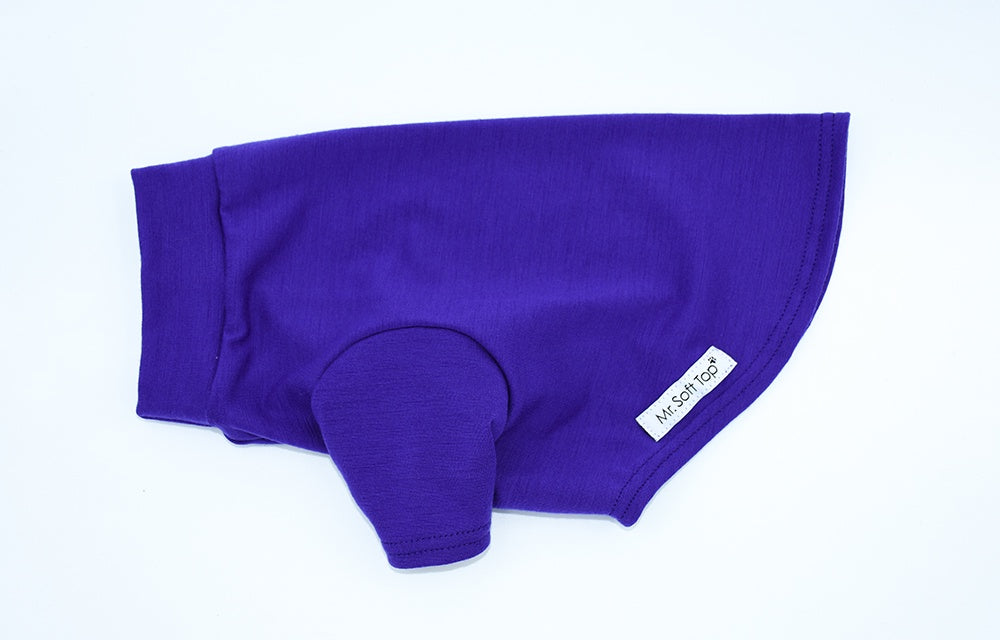 Royal Violet 100% Merino Tee
