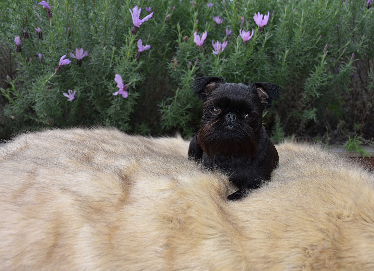 Soft Luxurious Faux Fur Bed