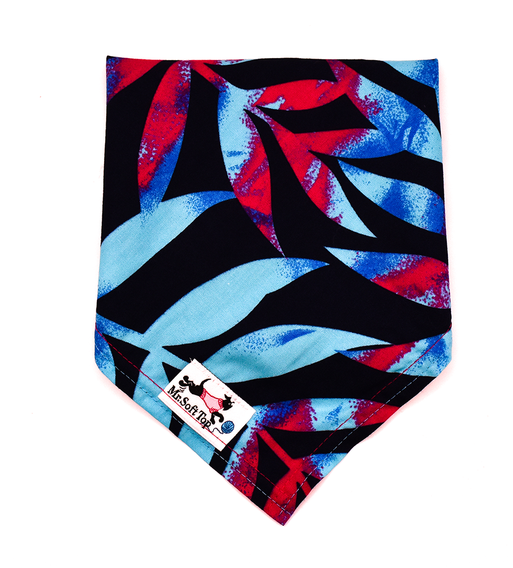 Blue Jungle Lightweight Rayon Bandana