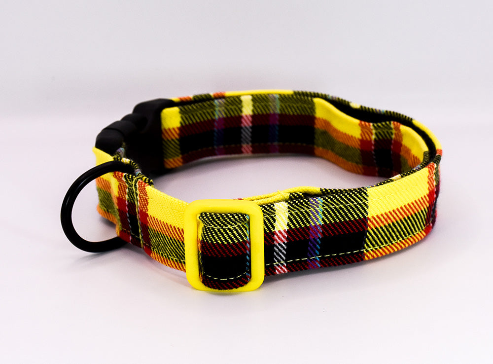 Yellow Tartan Collar