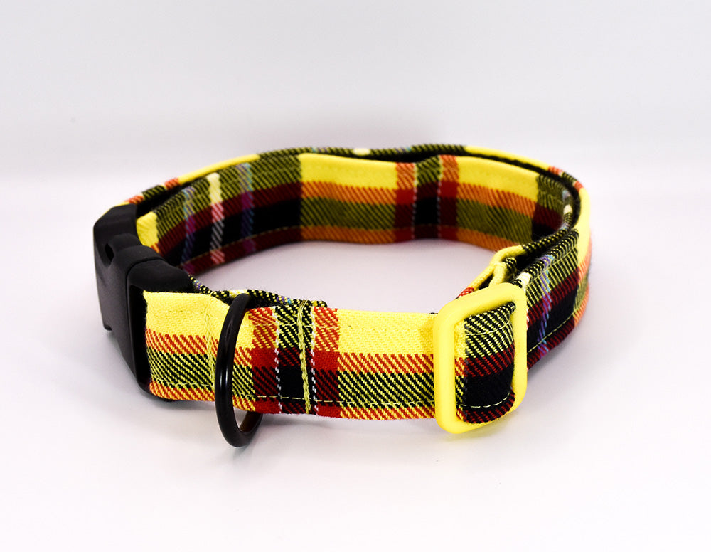 Yellow Tartan Collar