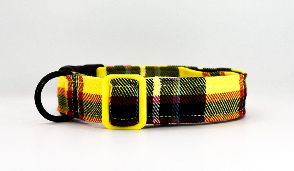 Yellow Tartan Collar