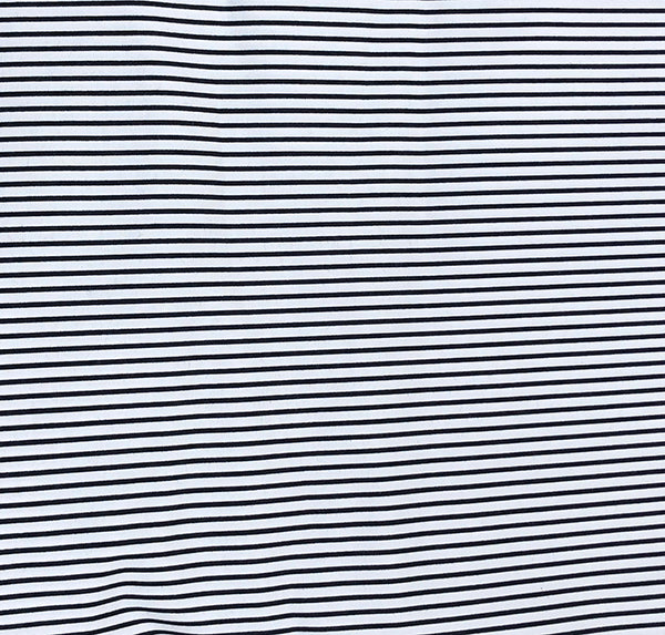 Black and White Striped Bandana
