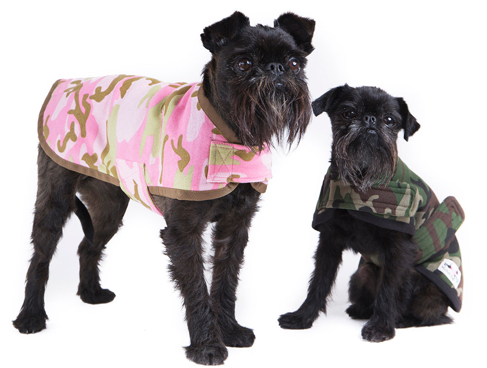 Pink Camo Fleece Walking Coat