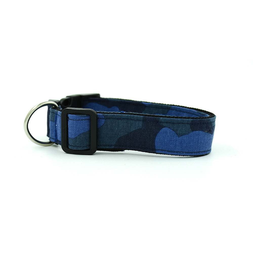 Dark Blue Camo Collar