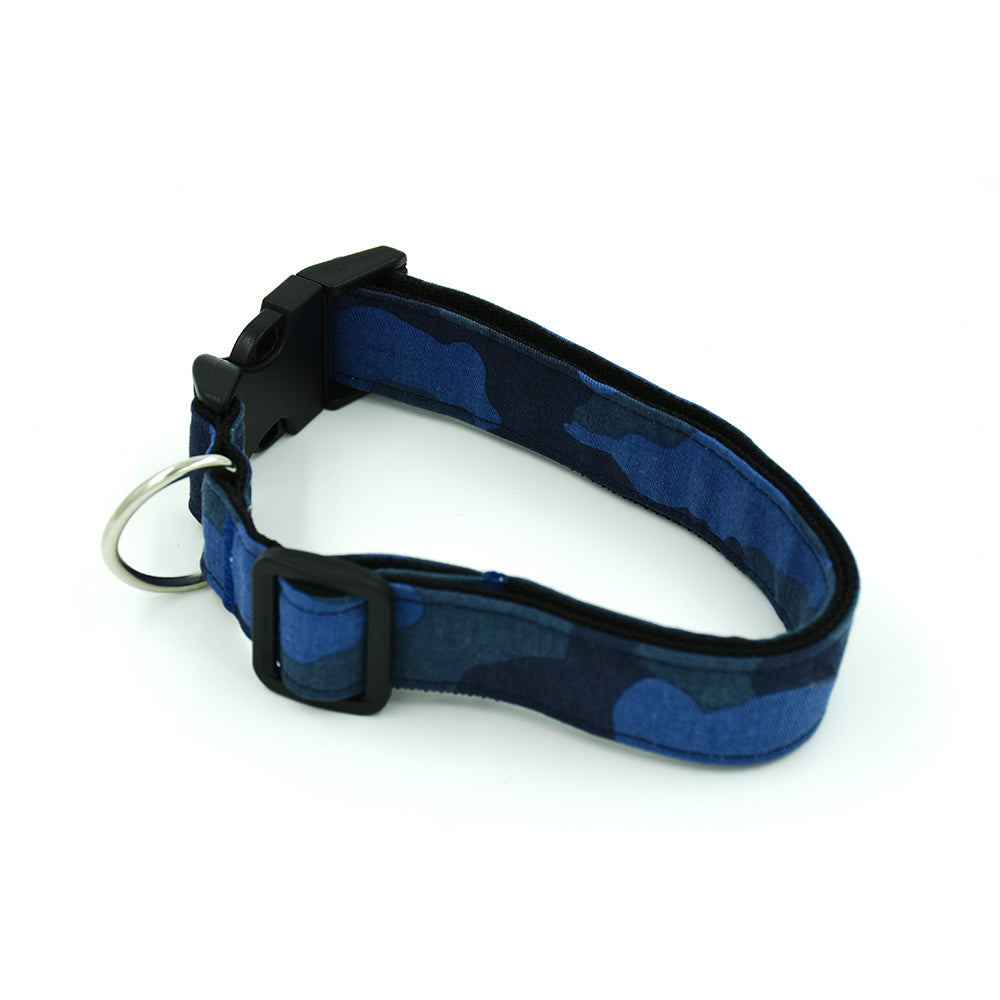 Dark Blue Camo Collar