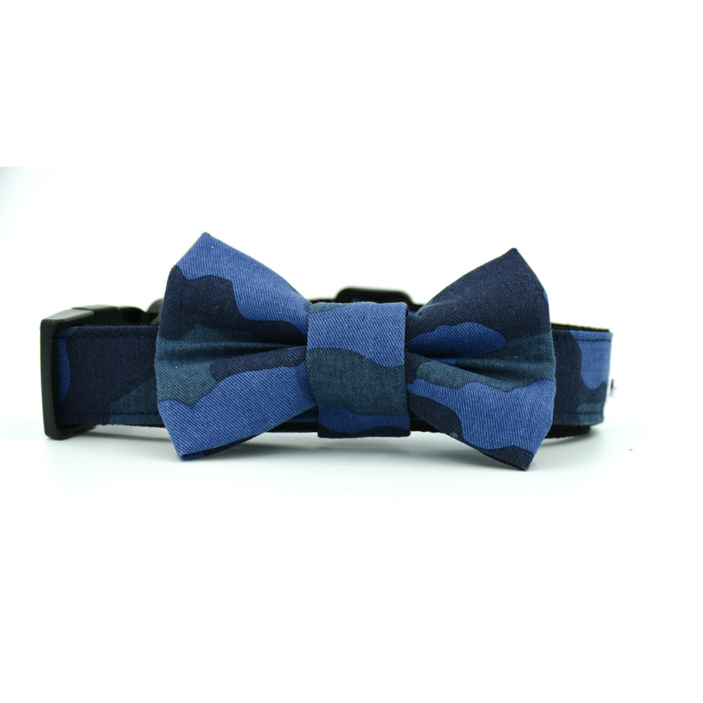 Dark Blue Camo Collar