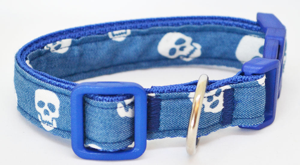 Denim Skulls Collar