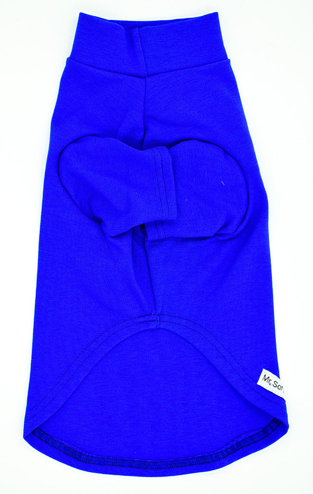 Electric Blue Merino Tee - Short and Long