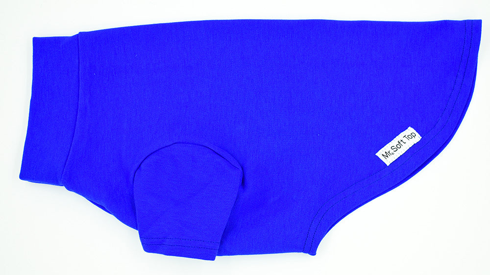 Electric Blue Merino Tee - Short and Long