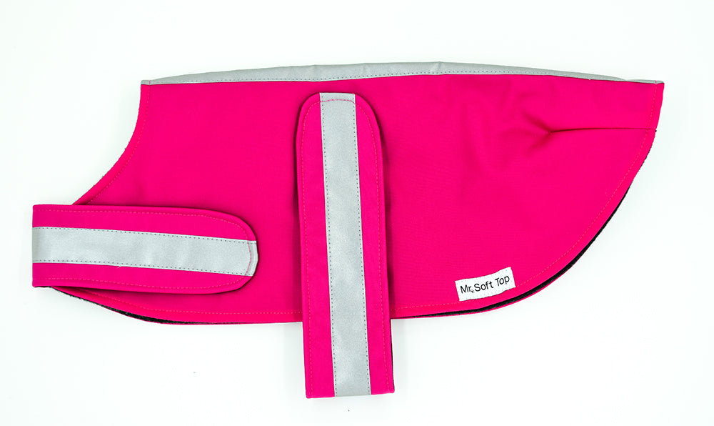 Hot Pink Waterproof Raincoat