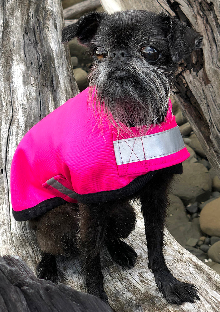 Hot Pink Waterproof Raincoat