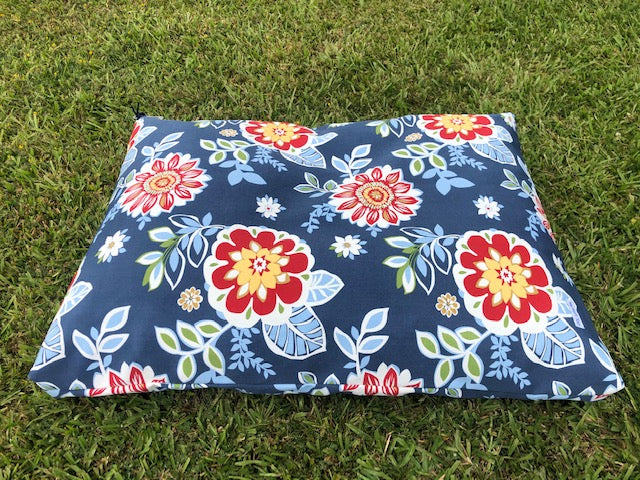 Summer Florals Outdoor Dog Bed