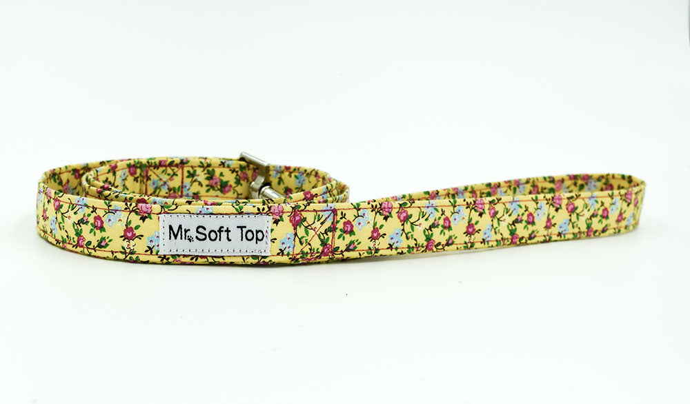 Yellow Liberty Floral Lead