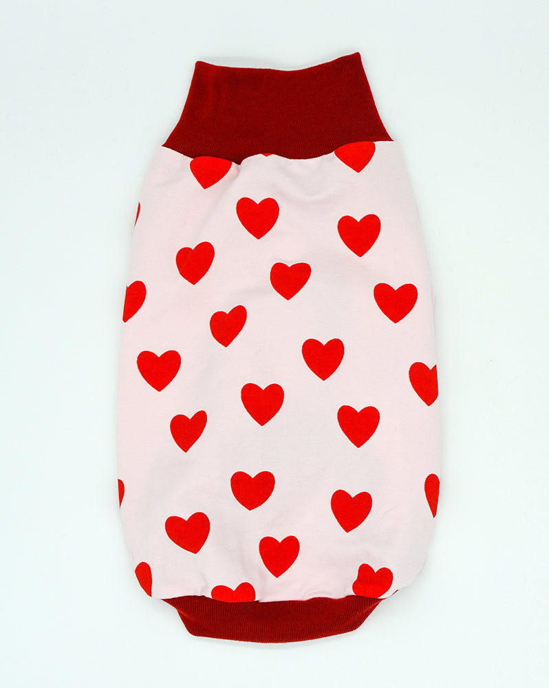 Lots of Love Pink Cotton Weekend Sweater