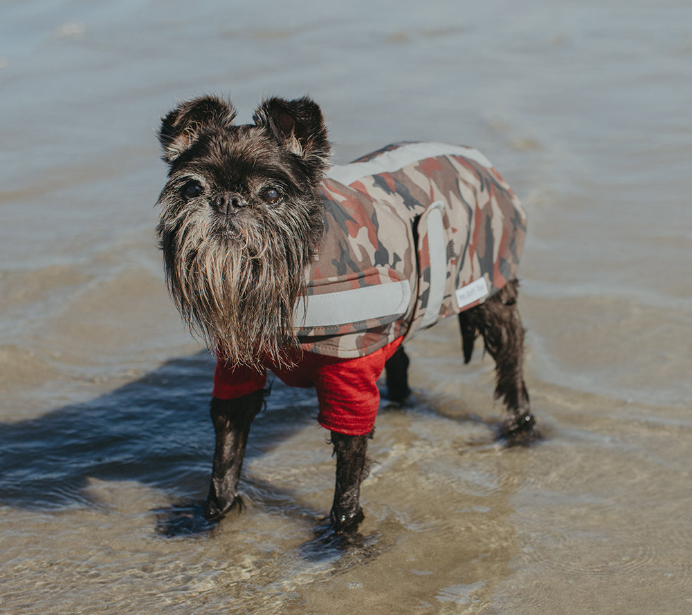 Green Camo Waterproof Raincoat