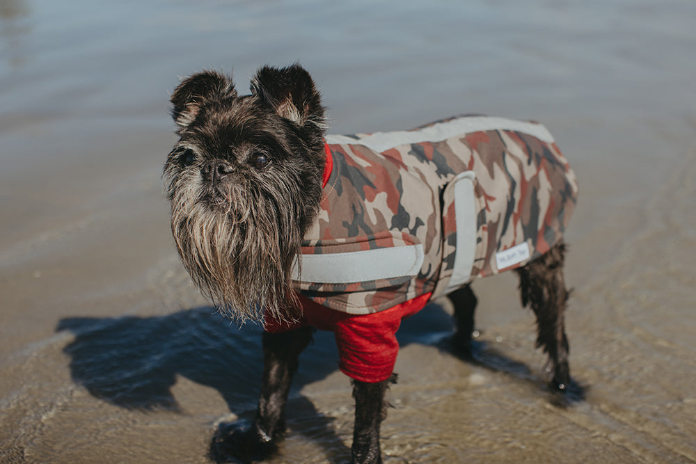 Green Camo Waterproof Raincoat