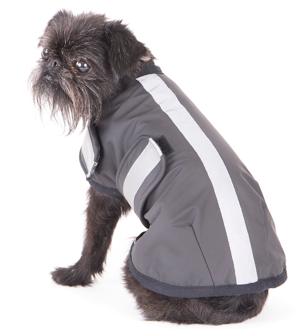 Black Waterproof Raincoat