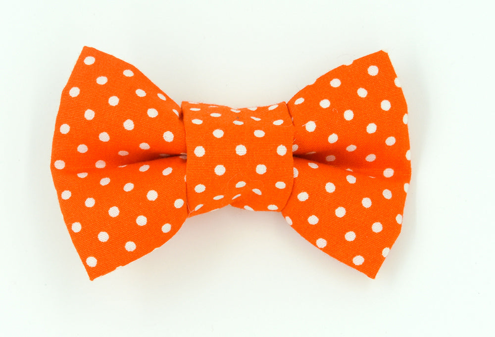 Orange Spot Bow