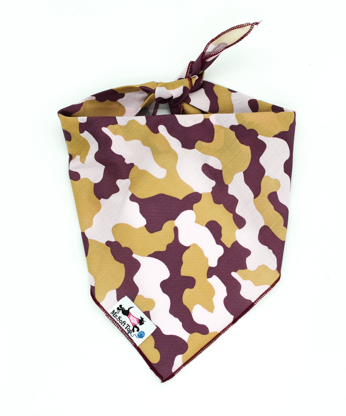 Pink Camo Dog Bandana