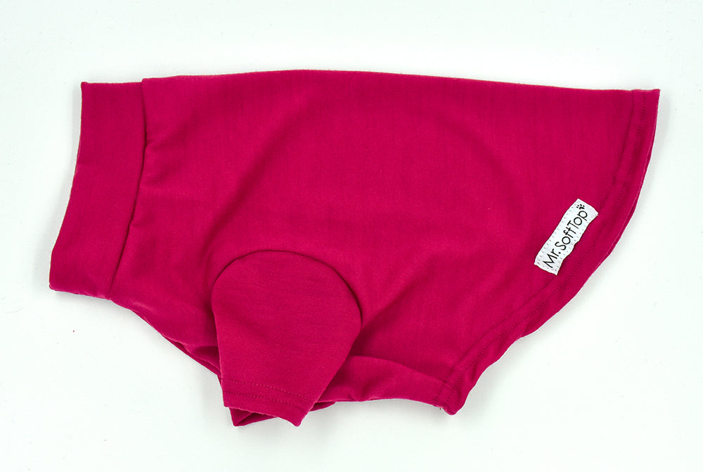 Sweet Raspberry Merino Tee