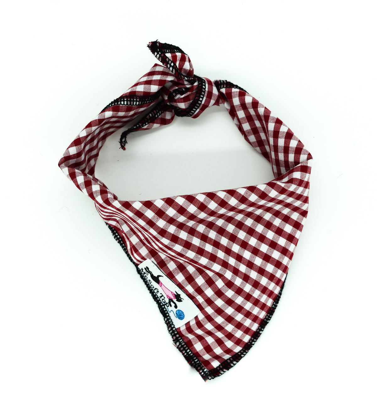 Red Gingham Bandana