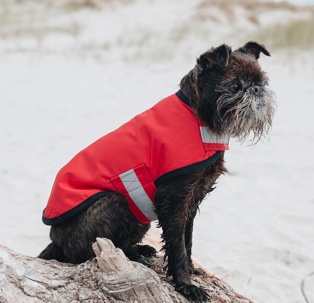 Red Waterproof Raincoat