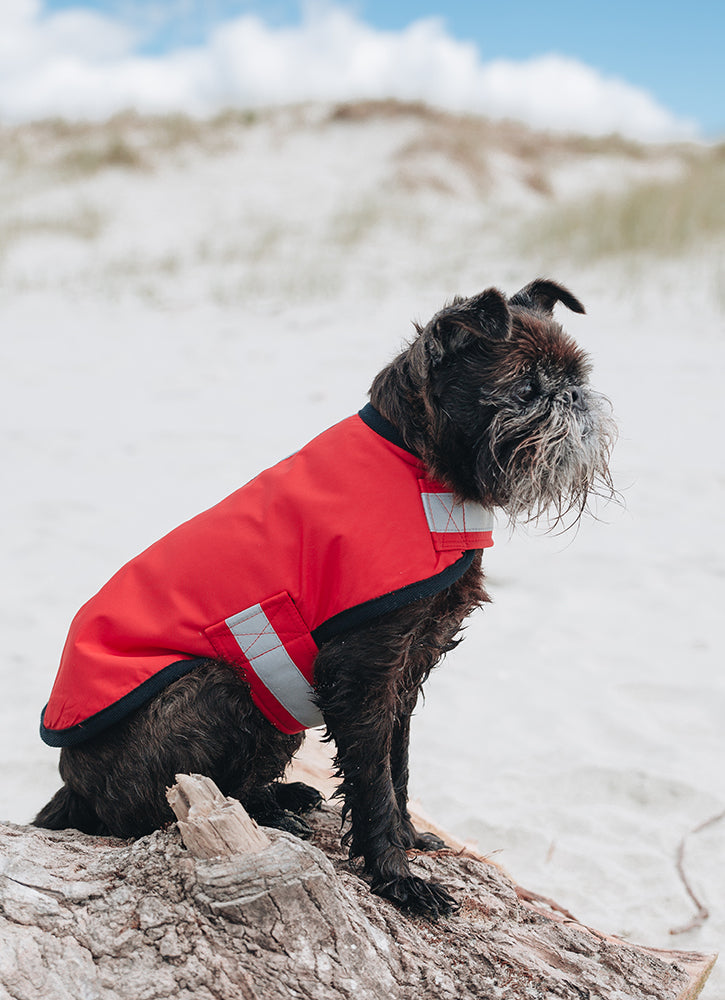 Red Waterproof Raincoat