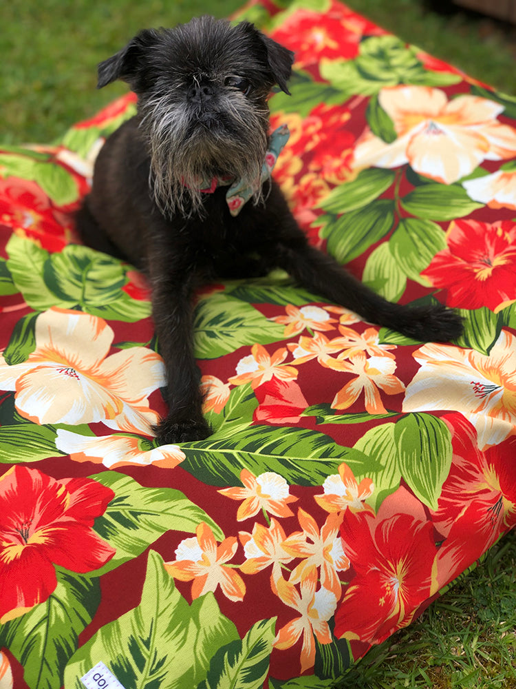 Tropical Garden  Outdoor Dog Bed